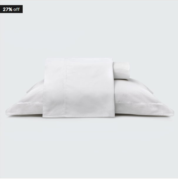 Jogo de Lençol Percal 100% Algodão Cristal