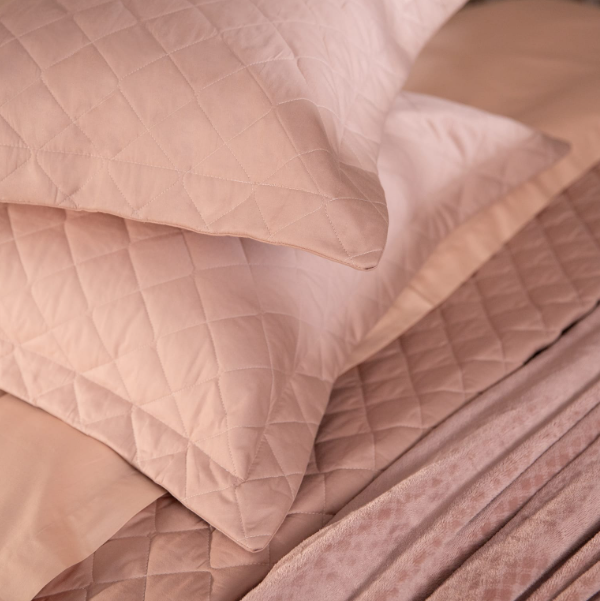 Kit Colcha Cetim 210 Fios 100% Algodão Denver