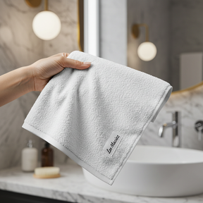 Toalha de Rosto Felpuda Lar Maciez – Algodão Premium e Toque Suave